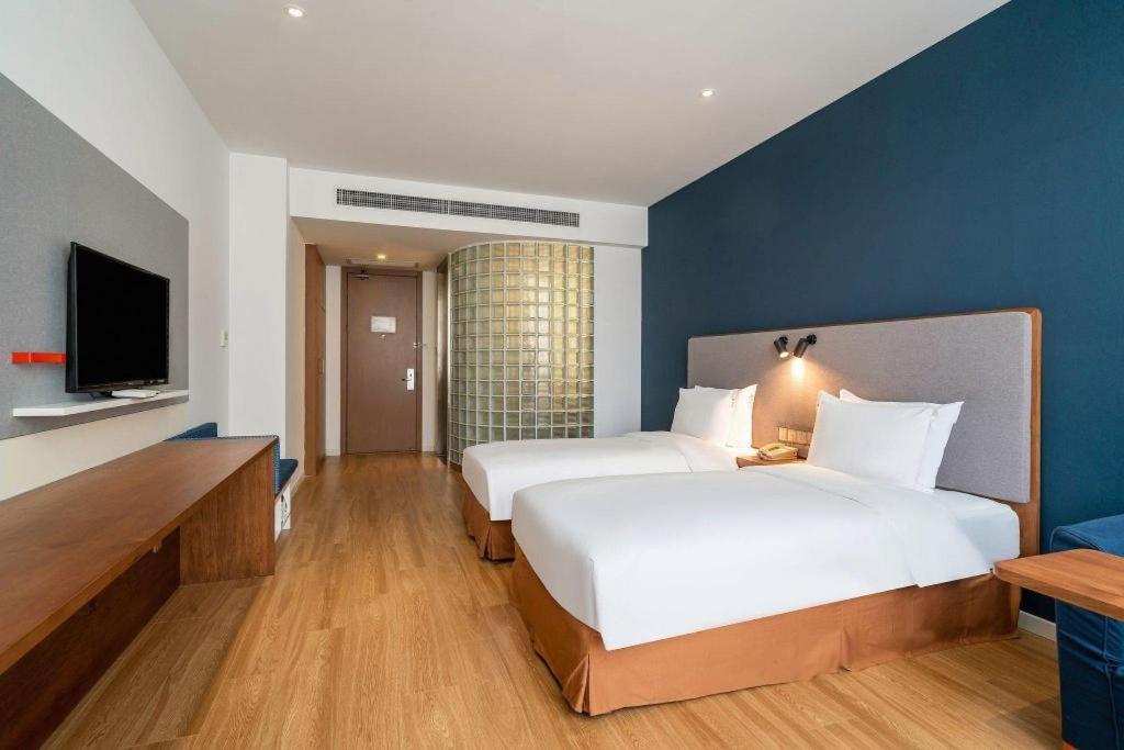 Holiday Inn Express Yangzhou City Center By Ihg Exterior foto